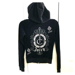 Juicy Velour Black Tracksuit